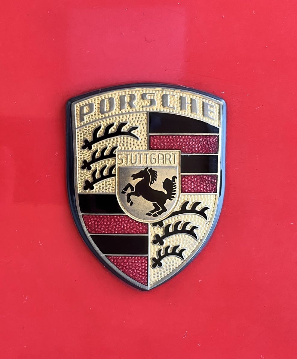 ポルシェ　ボンネット　フロント　フード　911　964　964RS　RS　アルミ　porsche 赤　レッド_画像3