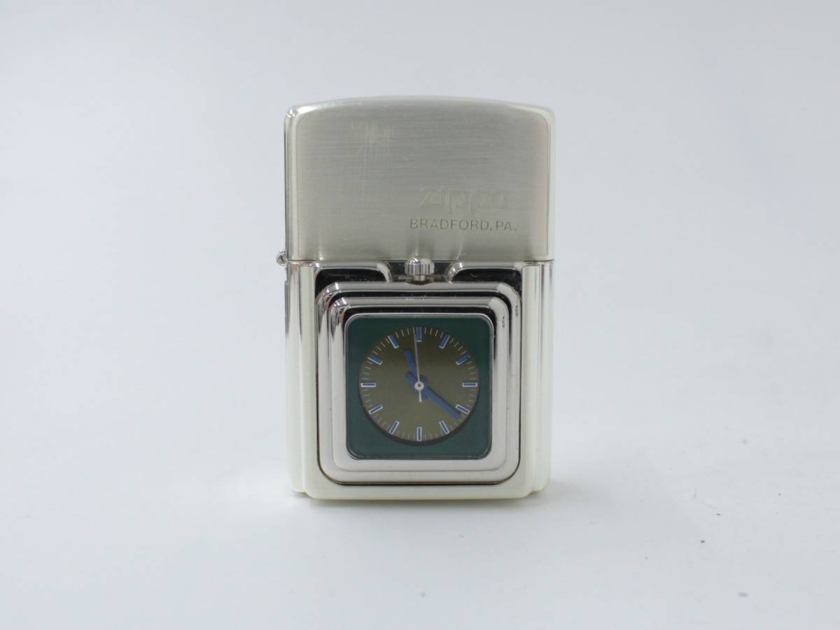 【未使用】ZIPPO TIME LIGHT タイムライト BRADFORD.PA. 2003年製 オイルライター ジッポー 着火未確認_画像2