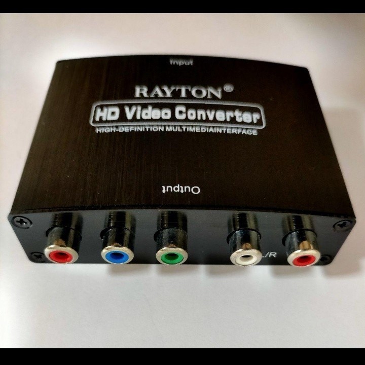 HD Video Converter コンバーター★HDMI→コンポーネント端子_画像6