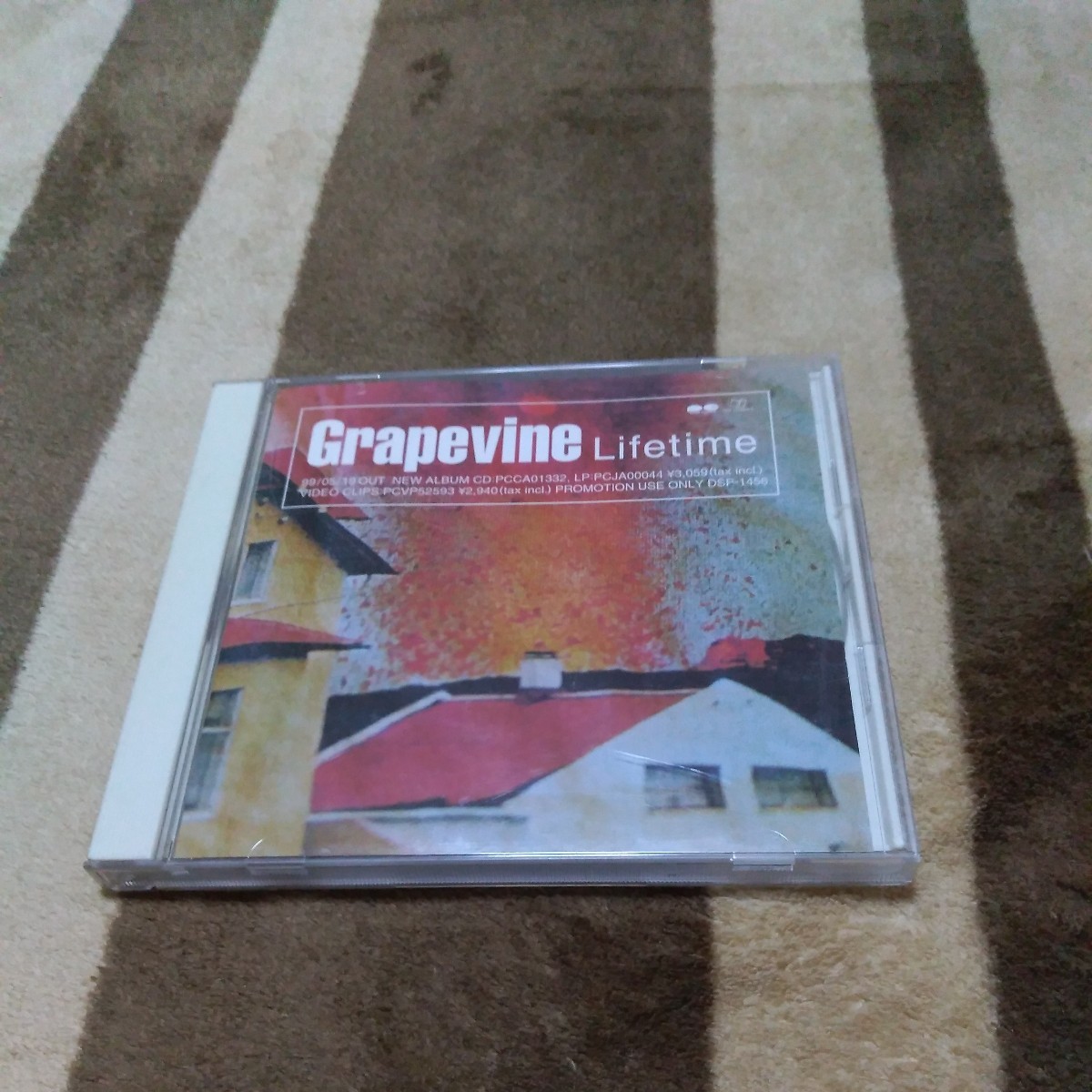 レア 貴重 GRAPEVINE LIFETIME プロモ盤 非売品 CD グレイプバイン コレクターズアイテム_画像1