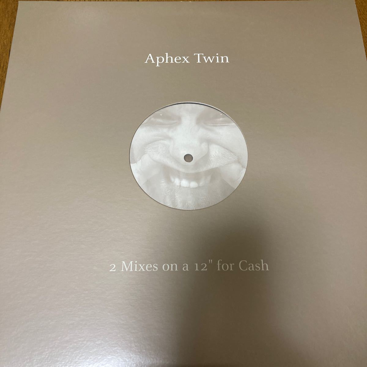 激レア日本盤レコード Aphex Twin 2 Mixes On A 12'' For Cash_画像1