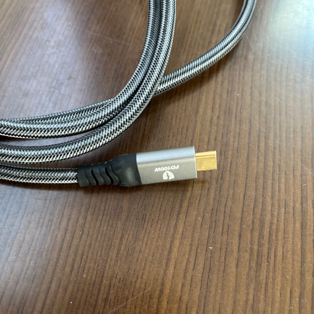 511a0817☆ Yottamaster 2in1 USB Type-C ケーブル(1.5m) 100W PD急速充電対応 40Gbps高速データ転送 8K60Hz映像出力 USB4 _画像8