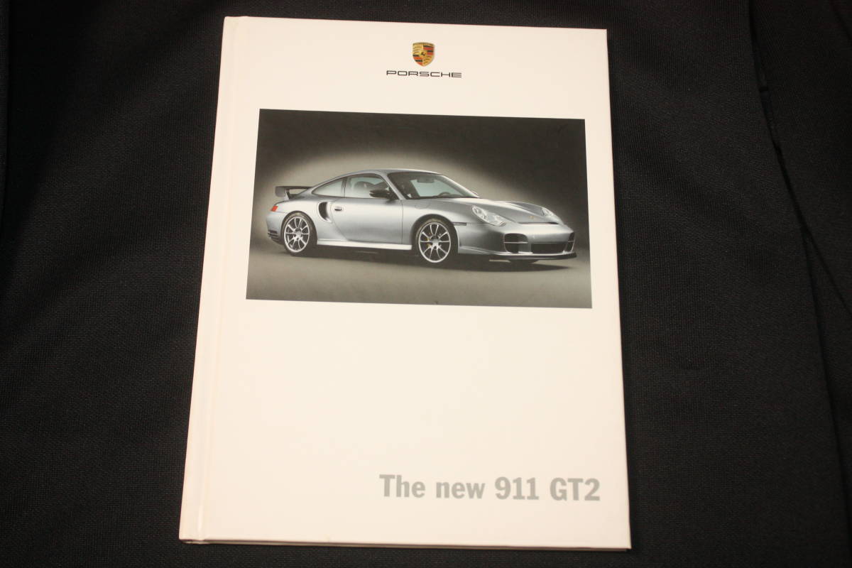 ★2004年モデル ポルシェ911 996GT2 厚口カタログ (ポルシェジャパン配布英語版) Porsche 996GT2後期型_画像1