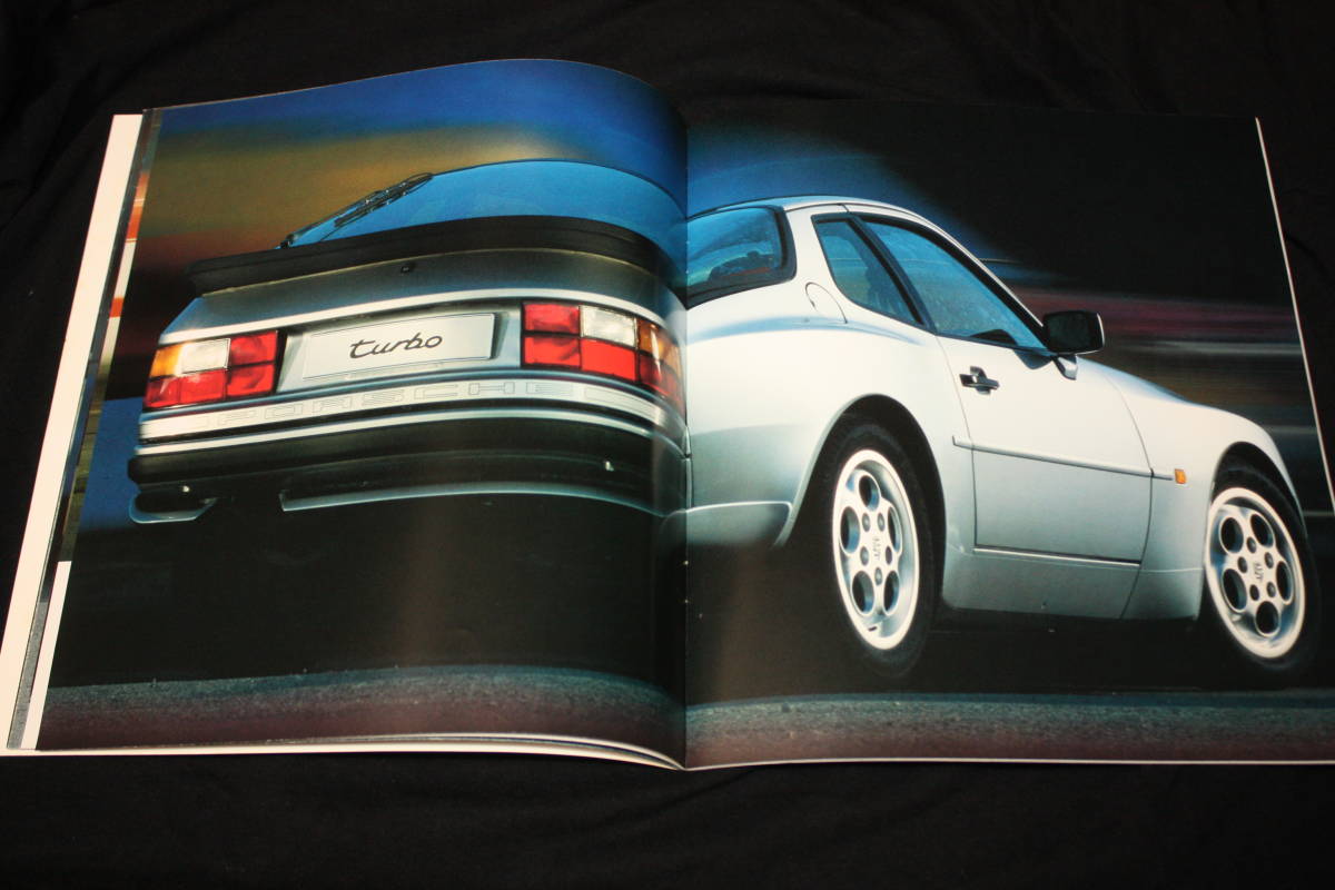 ★1987年モデル ポルシェ924S/944/944S/944Turbo 厚口カタログ Porsche944後期世代 ミツワ自動車発行 日本語版_画像5