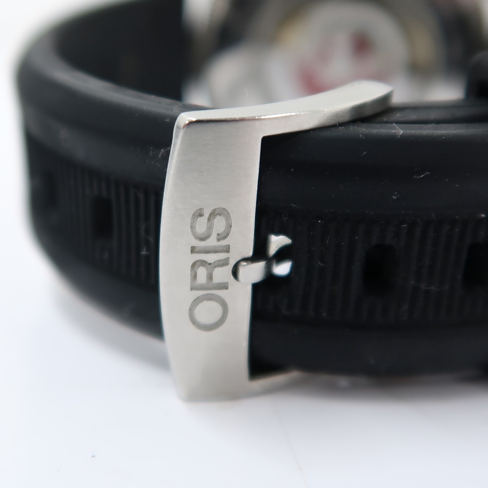 【ORIS】オリス 自動巻き スイスハンターチーム 裏スケ 腕時計 【01 733 7629 4063】難有り品_画像5
