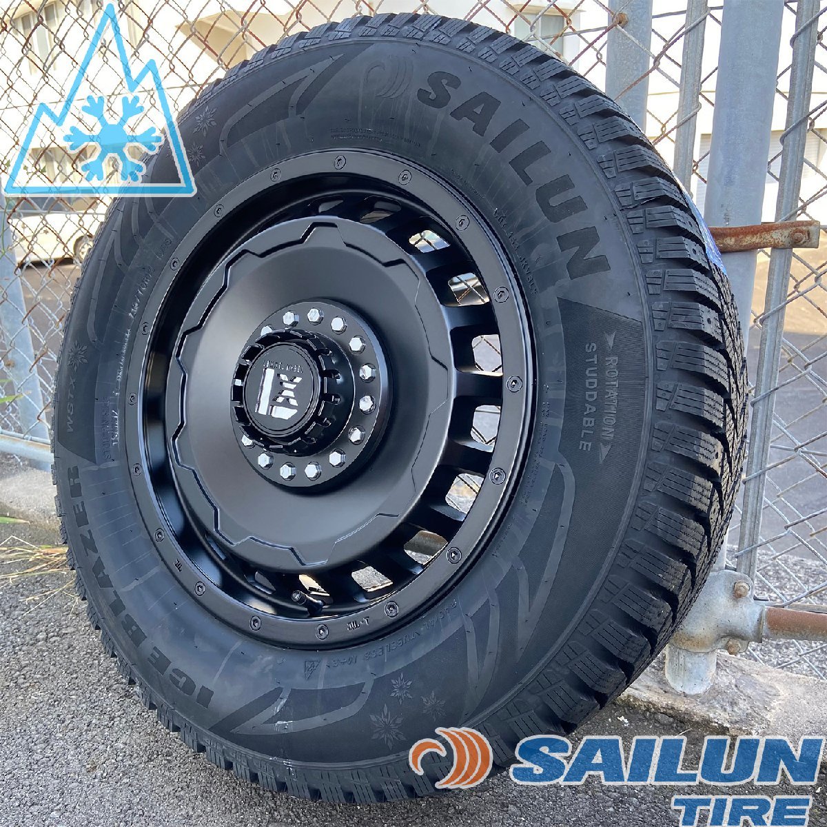 即日発送 スタッドレス クロスロード ヤリスクロス XV フォレスター SAILUN WSTX 215/70R16 タイヤホイールセット SwaGGer 16インチ_画像7