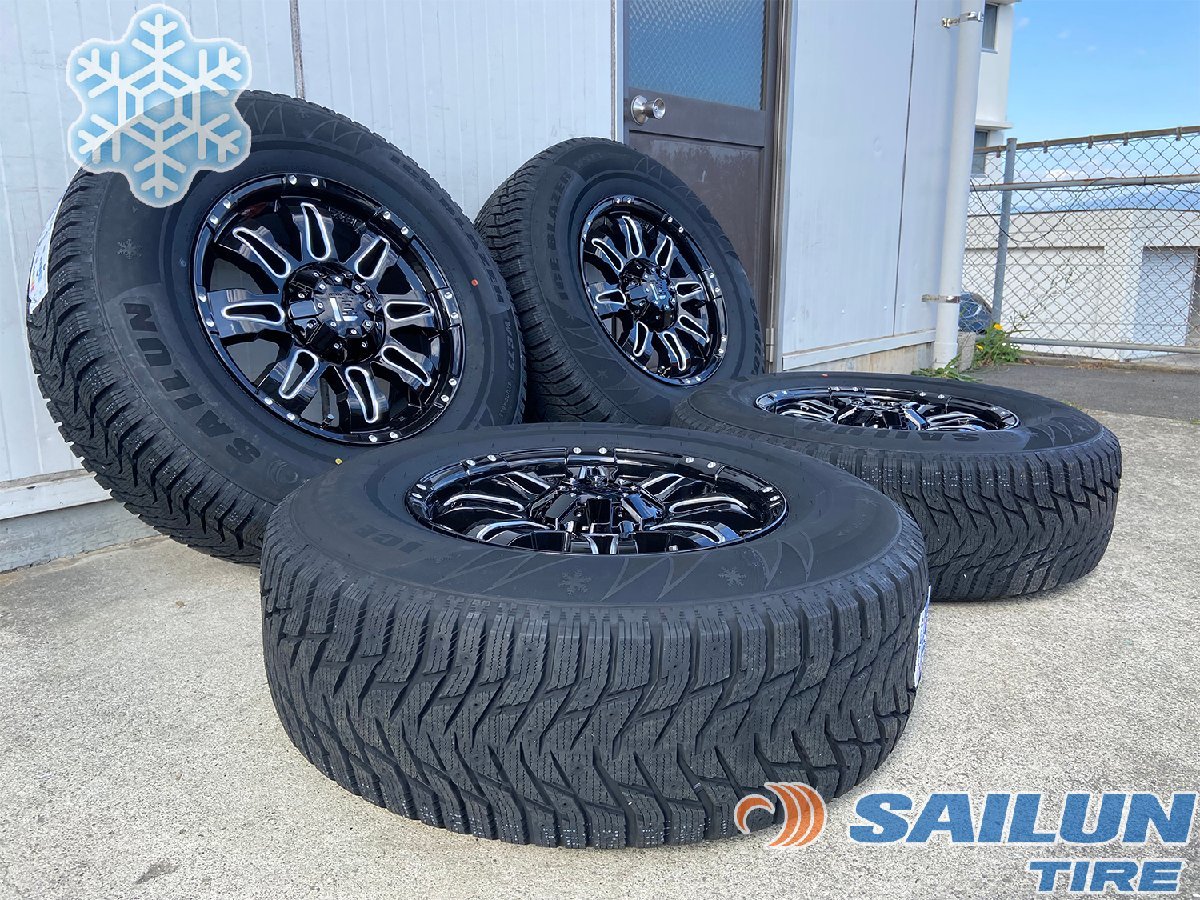 即納 スタッドレス Jeep JK JL ラングラー タイヤ ホイールセット SAILUN WST3 265/70R17 265/65R17 4本セット 1台分 ノーマル車高OK_画像7