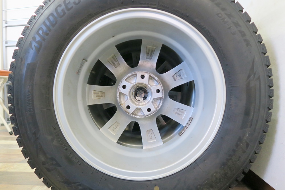 ★ユーロスピード☆ブリザックDM-V3 215/70R16☆6.5J 38 PCD114.3 5H☆美品！★管理3070_画像10