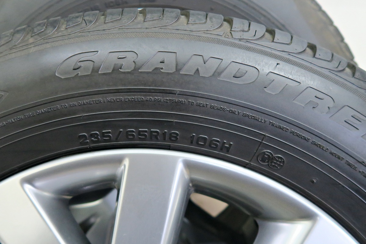 ★51系ムラーノ純正☆GRANDTREK 235/65R18☆美品！★管理3033_画像5