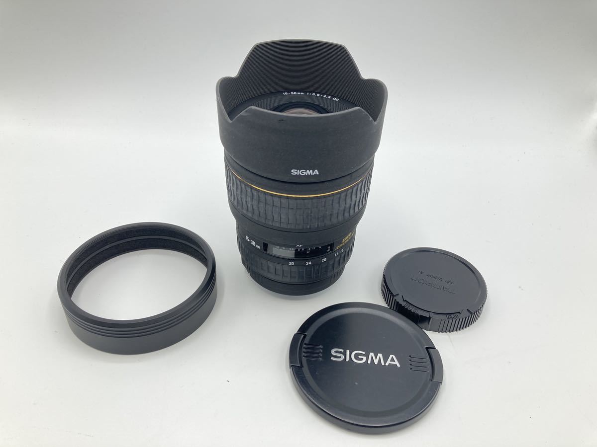 送料無料 SIGMA 15-30mm F3.5-4.5 EX DG ASPHERICAL IF Canon EF用 キヤノン シグマ ジャンク C1811_画像6