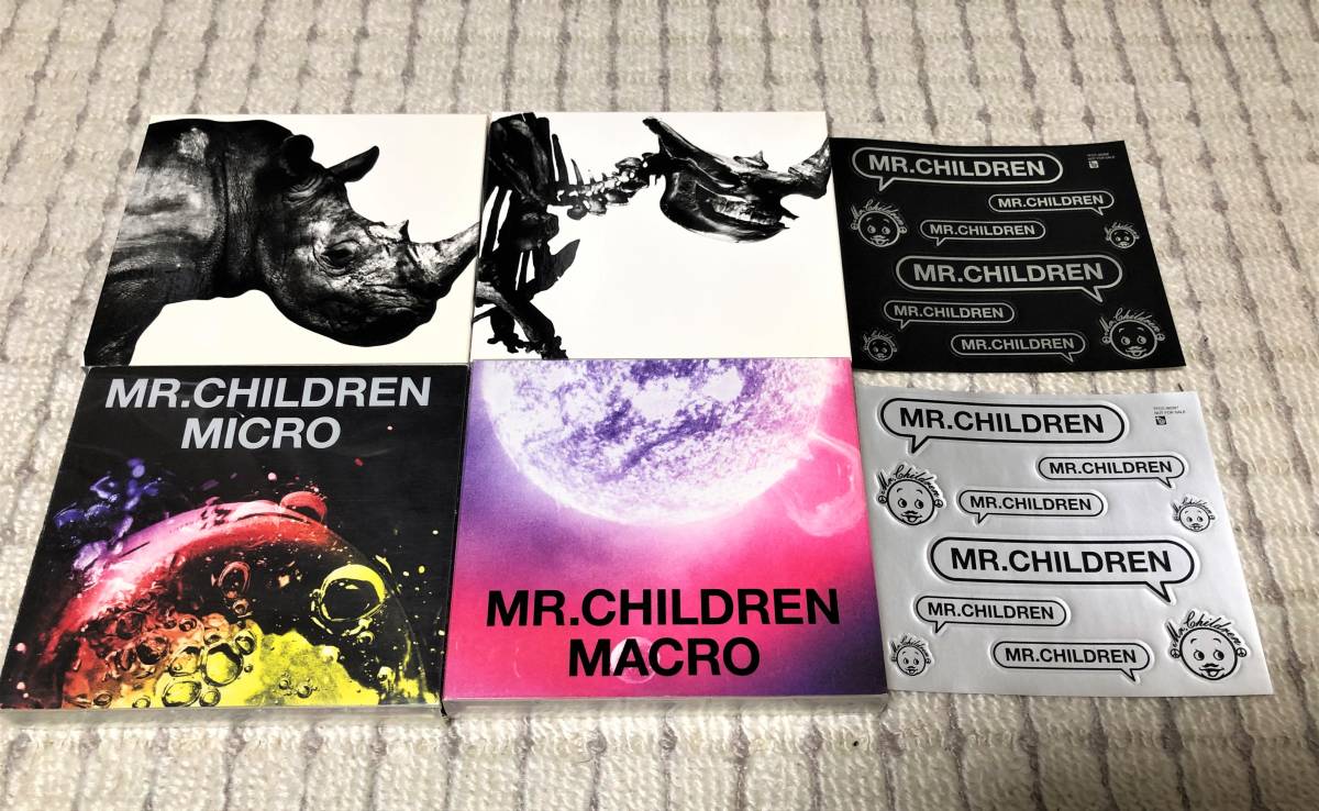 ■送料無料■ Mr.Children ベストアルバム 4枚セット 1992-1995 / 1996-2000 / 2001-2005 micro / 2005-2010 macro 初回限定盤 CD+DVD_画像1