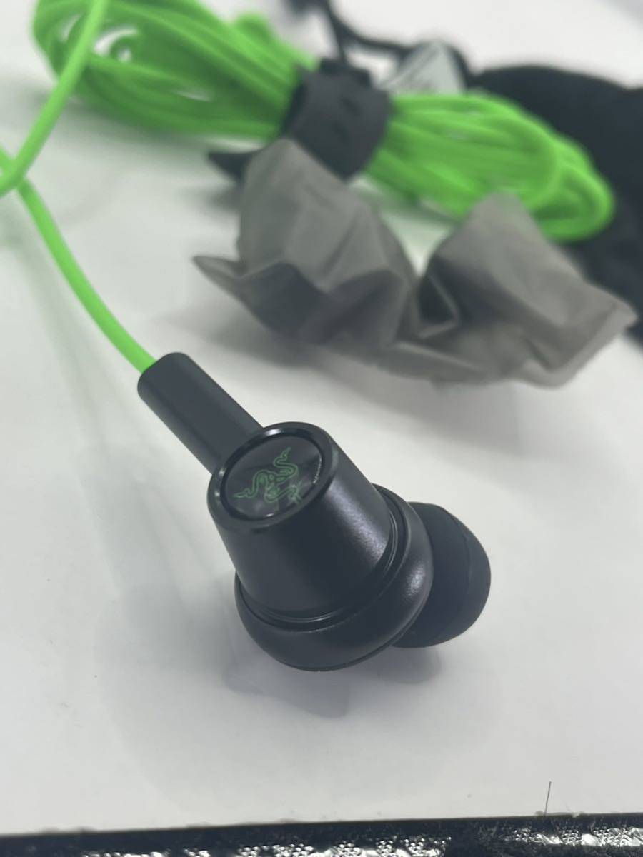 RAZER razer レイザー　HAMMERHEAD DUO ブラック BK イヤホン イヤフォン ゲーミングイヤホン　RZ12-03030300-R3M1 Razer_画像2