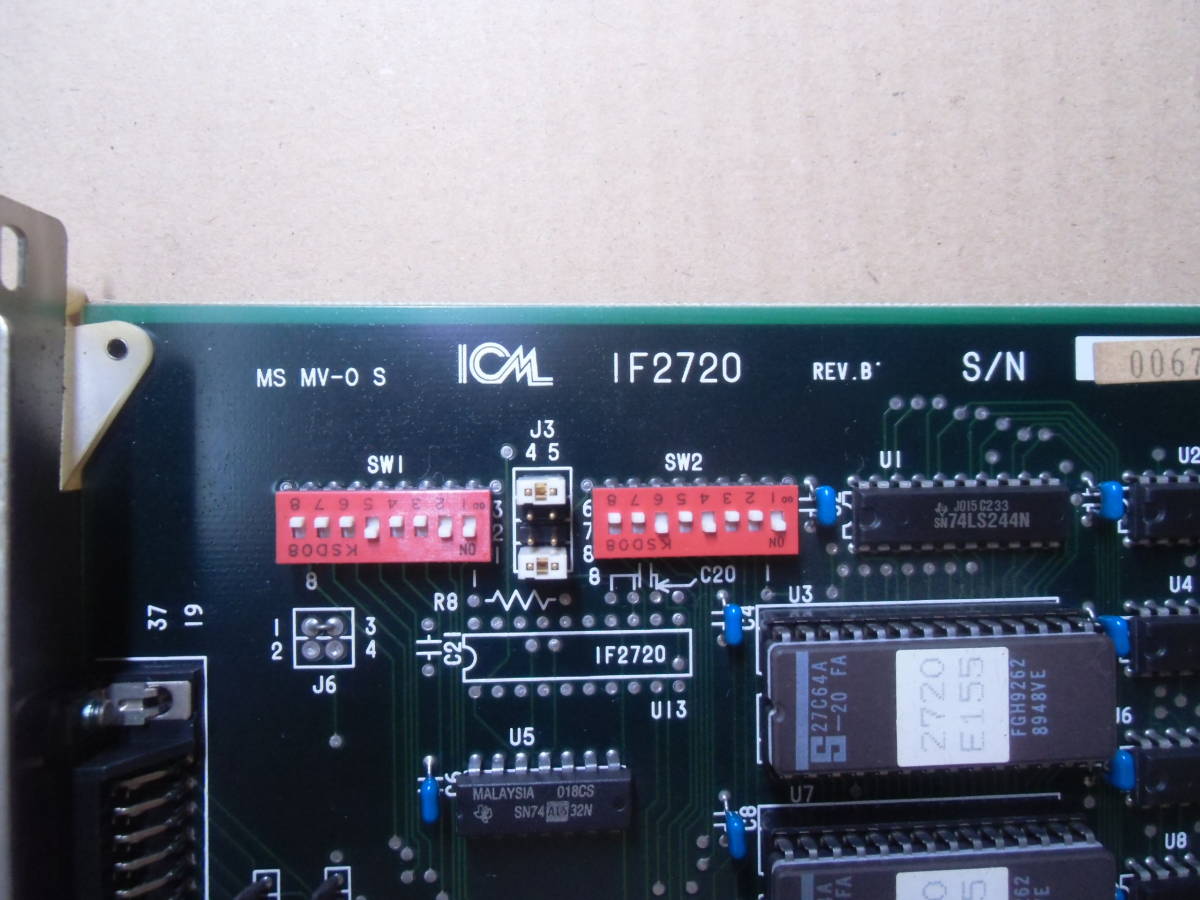 PC-9801　ICM　IF2720 ボード　ジャンク品_画像3