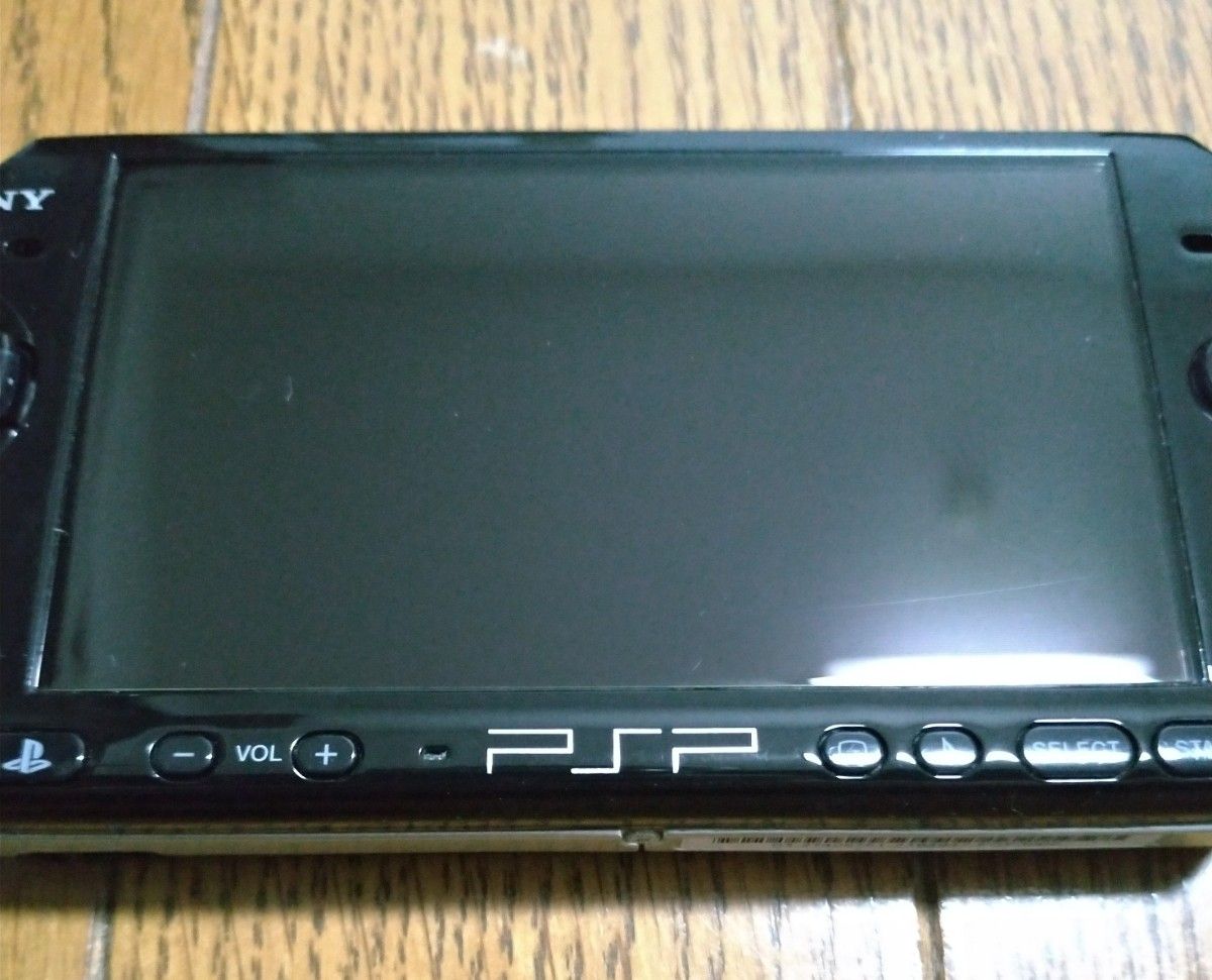 PSP-3000 ピアノブラック 中古品 少し訳あり 全体比較的綺麗 メモリースティック（512GB）付き