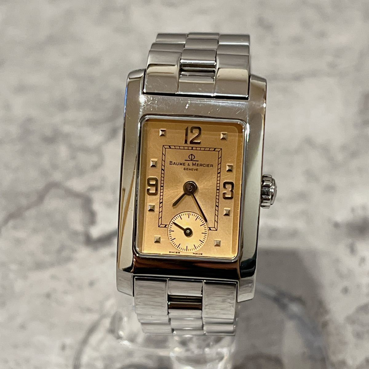 希少 美品 Baume&Mercier ボーム&メルシェ ハンプトン 腕時計 レディース
