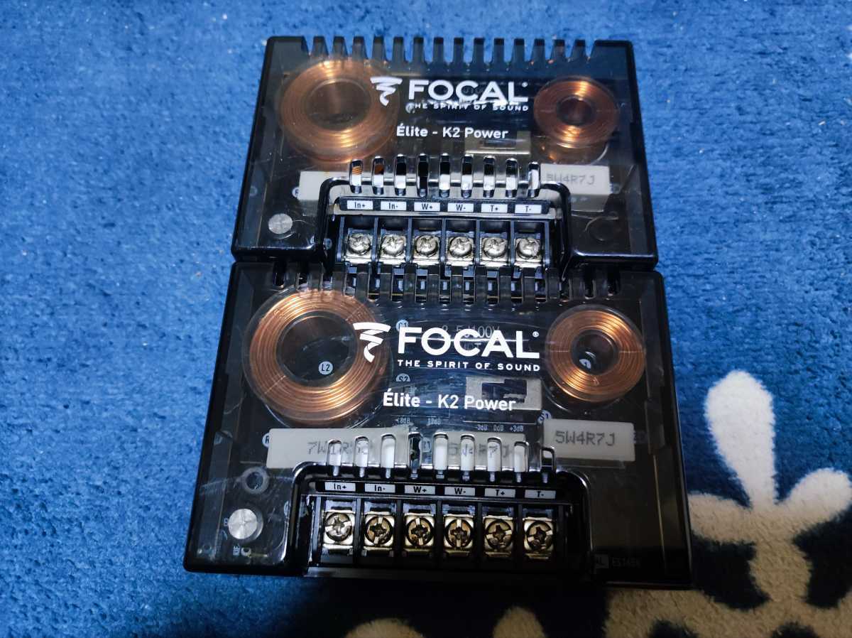 FOCAL K2POWER ES165K フォーカル ツイーター+ネットワーク+ FOCAL K2POWER ES165K フォーカル ツイーター+ネットワーク+
