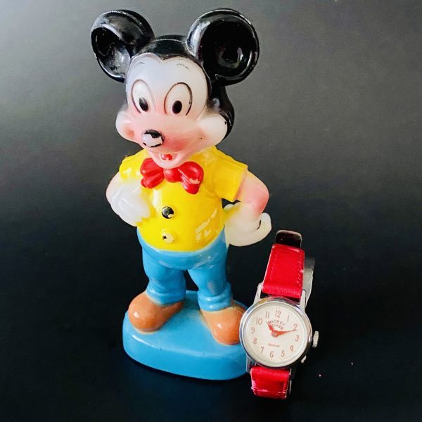 【高級腕時計 インガソル】スミス 1960年代 ミッキー マウス メンズ レディース ビンテージ アナログ 手巻き 英国 希少