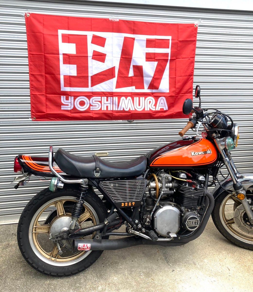 ヨシムラ 旗 フラッグ Z2 Z1 CB750 CBX GT380 750 FX 400 CBR CB400 XJ RZ ホーク