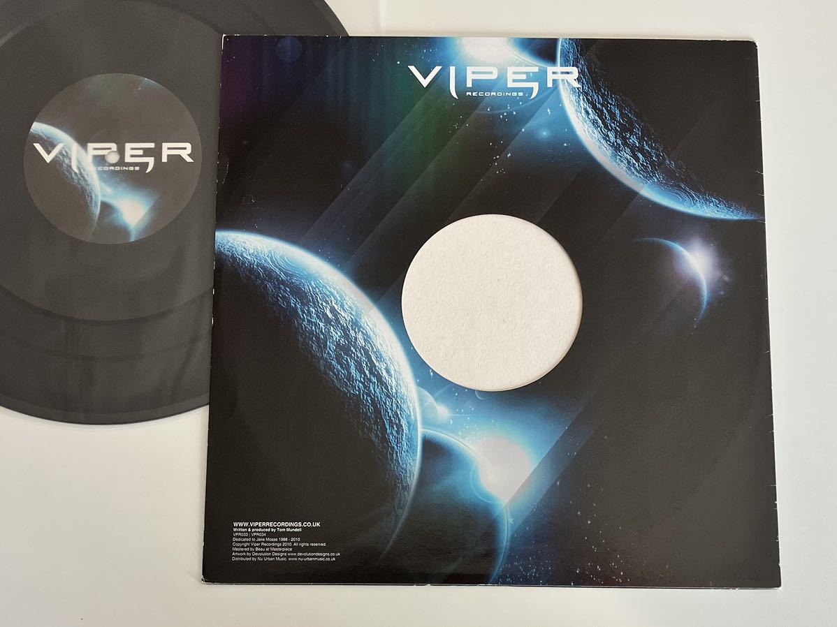 metrik / THE DEPARTURE EP (T-1000/Learn To Fly) 12inch VIPER RECORDINGS UK VPR031 メトリック,DRUM'N'BASS,エレクトロサイバー,_画像2