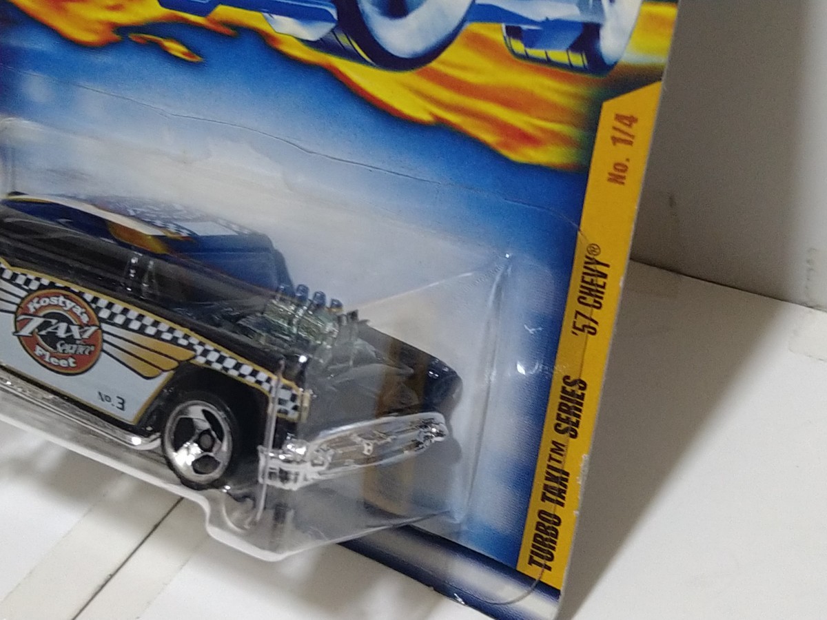 ホットウィール　TURBO TAXI SERIES '57 CHEVY Hot Wheels_画像3