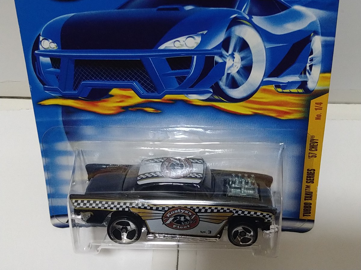 ホットウィール　TURBO TAXI SERIES '57 CHEVY Hot Wheels_画像2