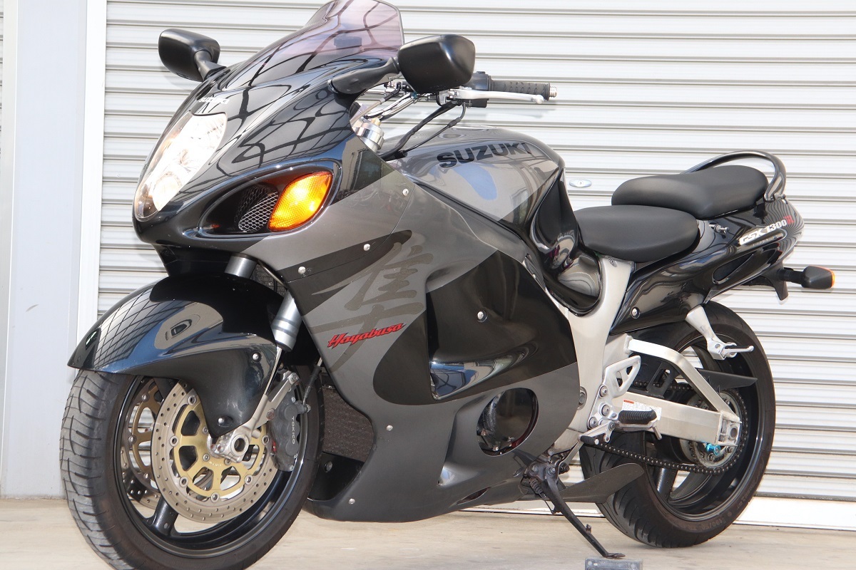 ハヤブサ 隼 GSX1300R フルスケールメーター規制前1999年車検長い埼玉県本庄市/ GSX-R1000 GSX1400 ZZ-R ZX-14 CBR YZF _画像3