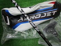 GK春日井■【値下げ】【新品】 305 コブラ Cobra Aerojet LS★Kai'li White 60(US)★S★9度★1W★オススメ★ヘッドカバー有★_画像4