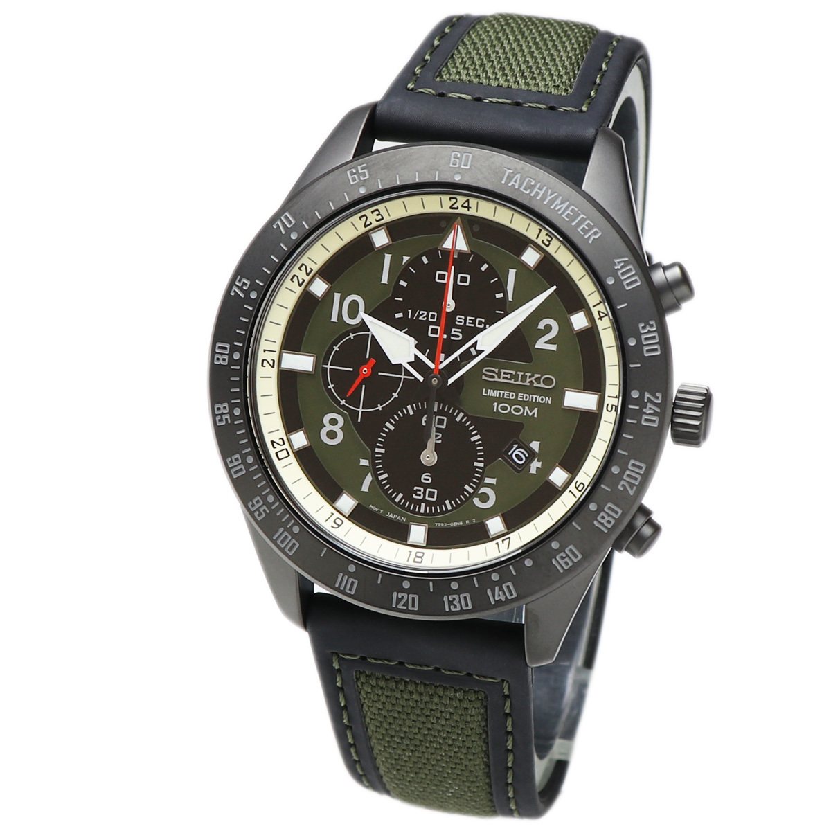 WEB限定カラー 限定モデル セイコー CRITERIA SEIKO SNDH47 ミリタリー 逆輸入 海外モデル