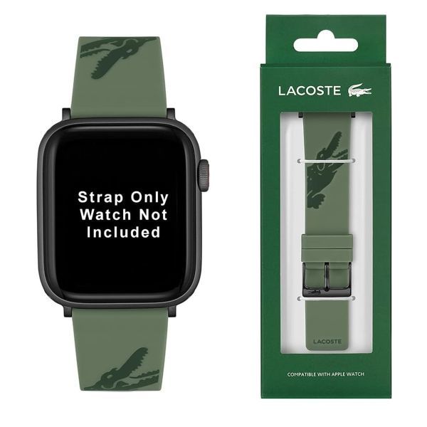 特殊部隊 LACOSTE ラコステ Apple Watch バンド シリコン ラバー