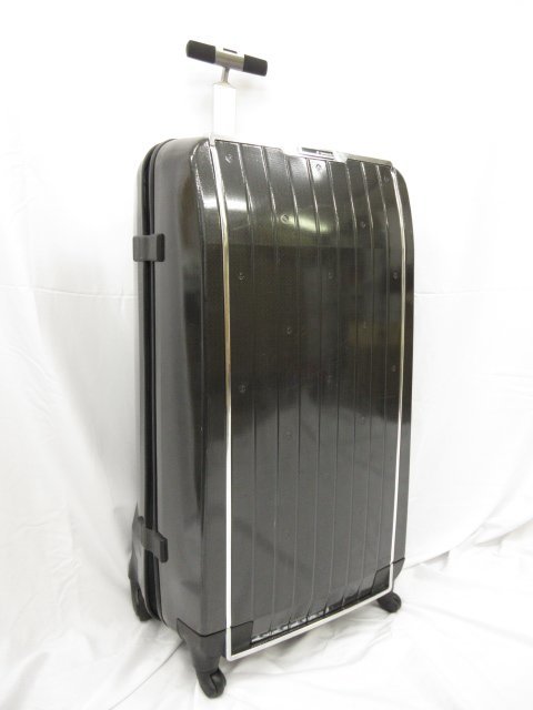  beautiful goods [ Samsonite Black Label Samsonite Black Label] suitcase Carry case 4 wheel TSA lock key attaching black *5SC0278*