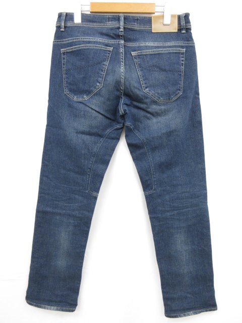 HH美品 【シヴィリア SIVIGLIA DENIM】 ストレッチデニムパンツ (メンズ) size33 インディゴブルー S-P001U-70060A-D17 ●29MP9747●_画像2