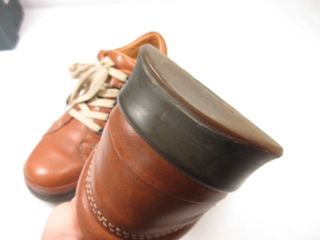 HH 【クラークス Clarks】 レザー ウォーキングシューズ 紳士靴 (メンズ) sizeUK6.5 ブラウン系 ●18MZA3830●_画像7