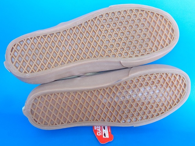 13164■新品 デッド VANS SLIPON バンズ スリッポン ベージュ スエード ボア US 9.5 27.5 cm_画像6