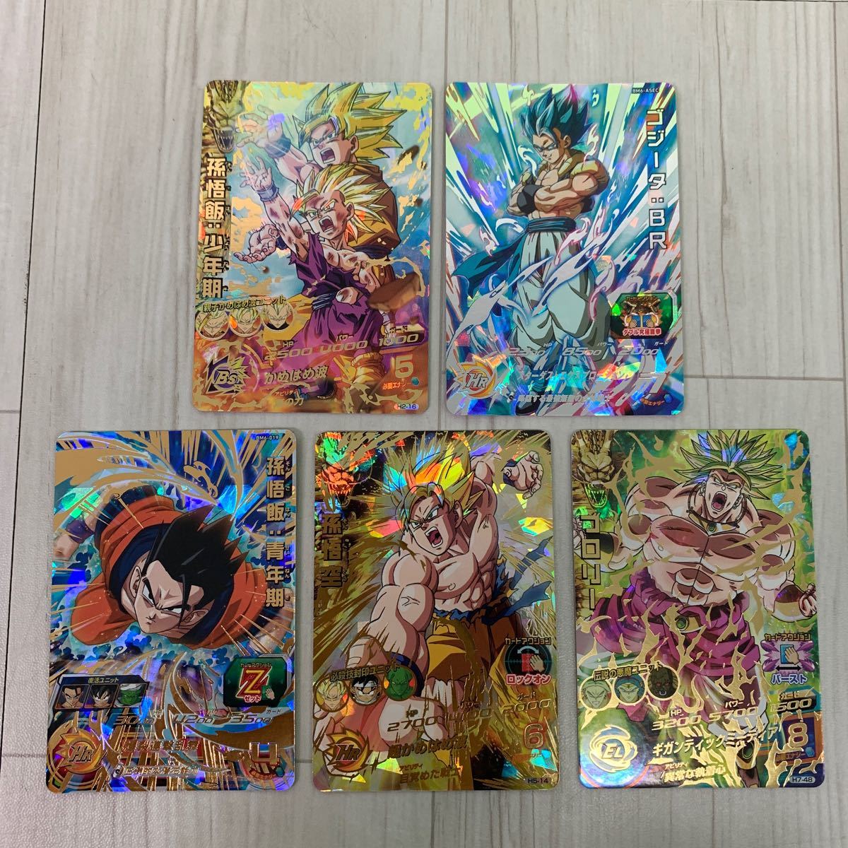 ドラゴンボールヒーローズ・スーパードラゴンボールヒーローズ　100枚（☆4×10枚・CP×40枚・P×50枚）_画像2