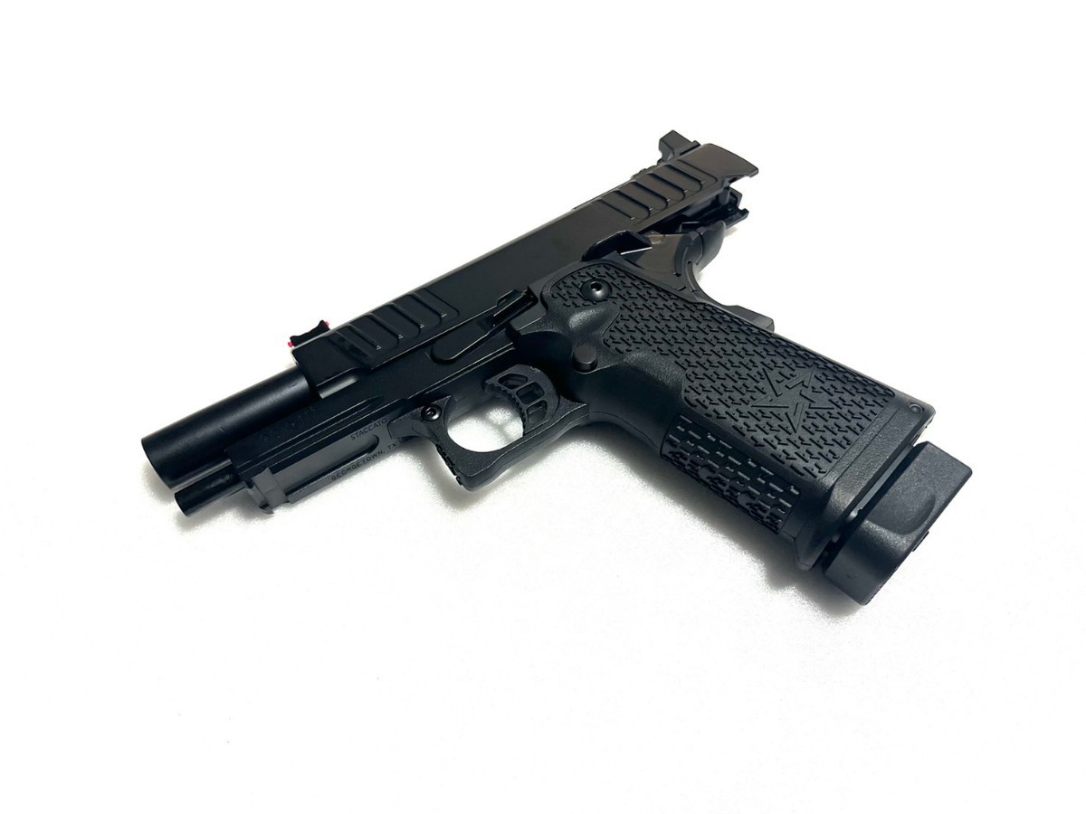 EMG Staccato C2 Compact 2011 Hi-Capa GBB Pistol using VIP Gripハイキャパ TTI_画像3