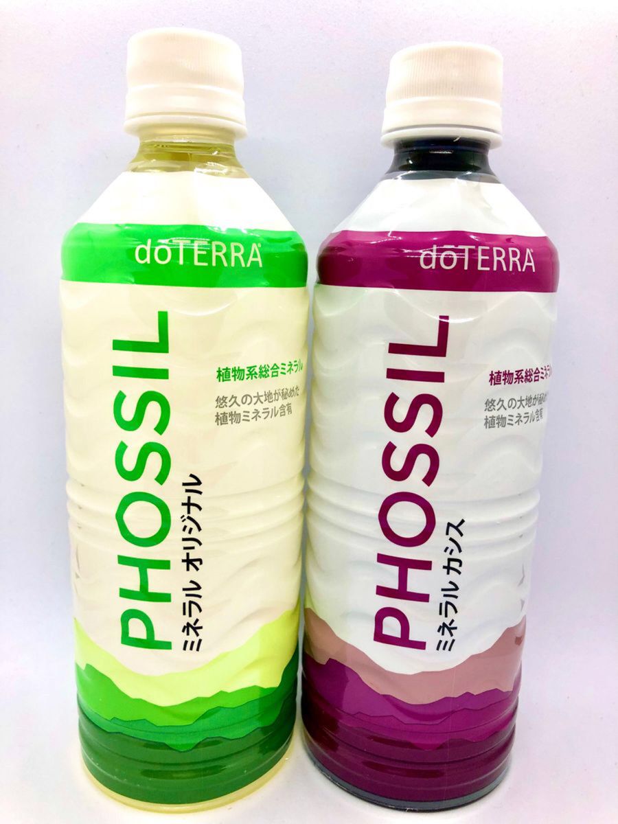 ドテラPHOSSIL ミネラル オリジナル＆カシス 550ml ２本セット Yahoo