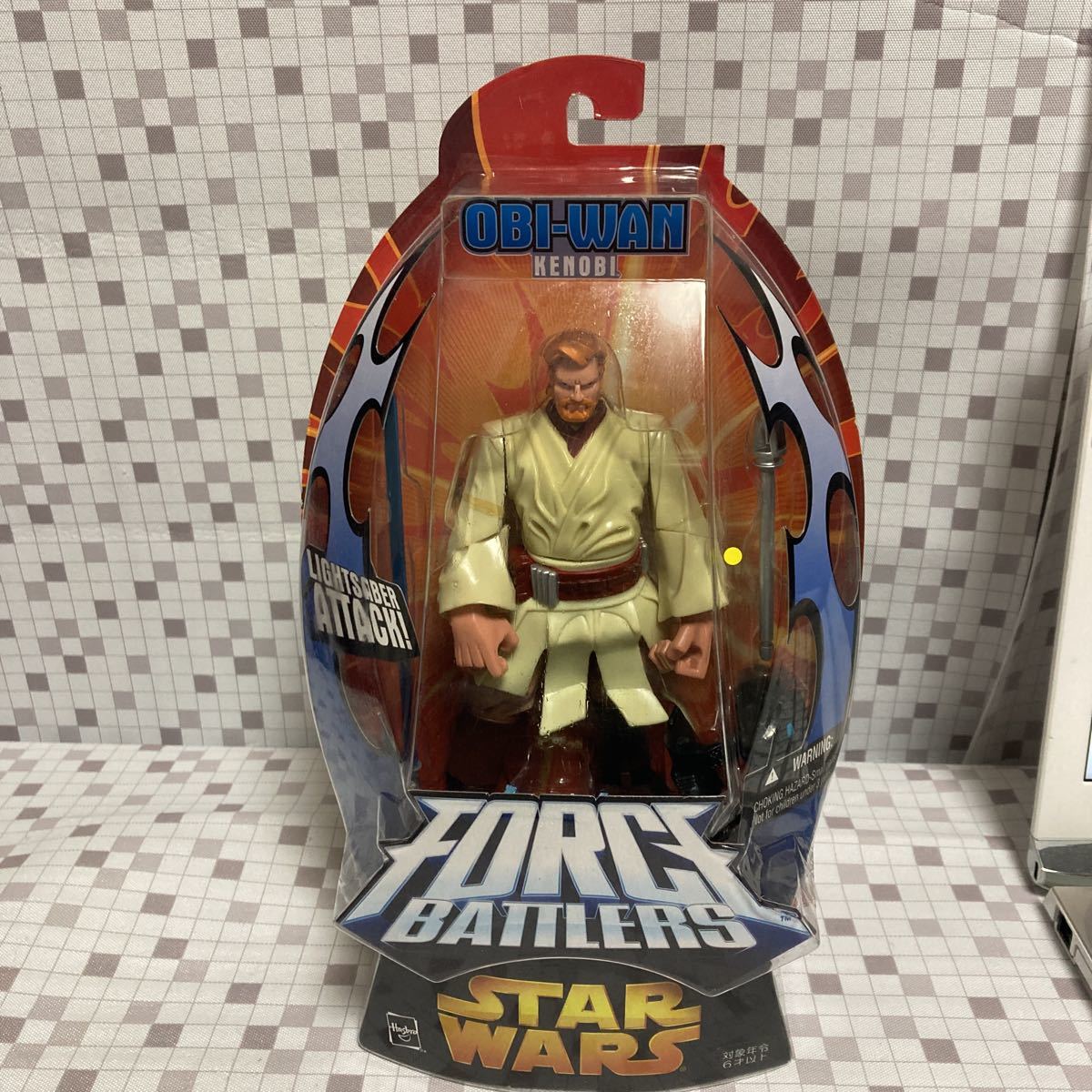 nrg[ unopened ] Tommy Direct Star Wars STARWARS episode 3 force Battle figure Obi Wan Kenobi 