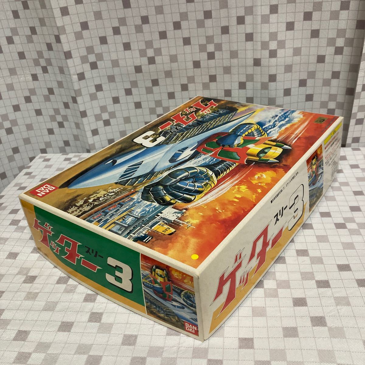 iioo BANDAI バンダイ プラモデル ゲッターロボ ゲッター3 _画像3