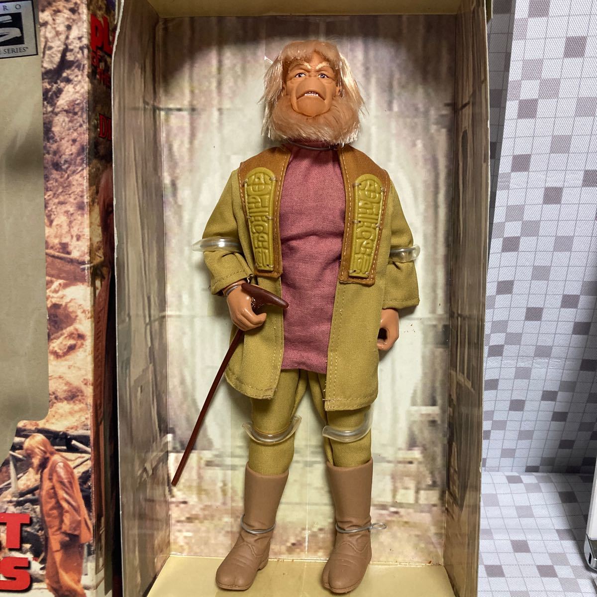 toh【未使用】猿の惑星 DR.ZAIUS ザイアス博士 フィギュア 1/6スケール ケナー ハズブロ_画像4