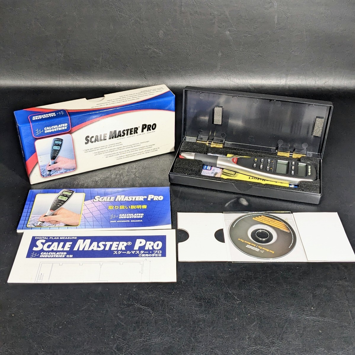 未使用保管品　CALCULATED INDUSTRIES　SCALE MASTER PRO スケールマスタープロ　デジタルキルビメーター　動作未確認　現状品_画像1