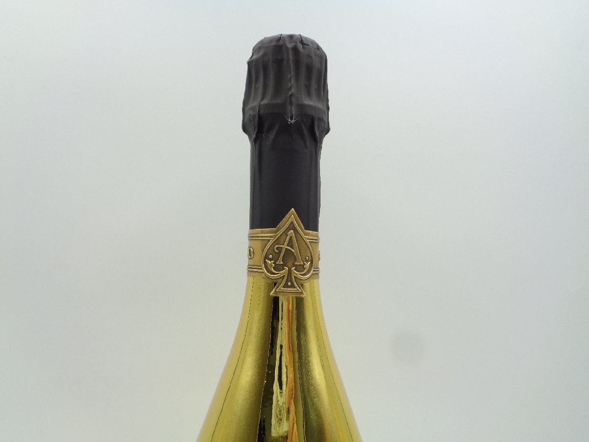 ARMAND DE BRIGNAC BRUT アルマンド ブリニャック ゴールド ブリュット シャンパン 750ml 未開封 古酒 Z24308_画像6