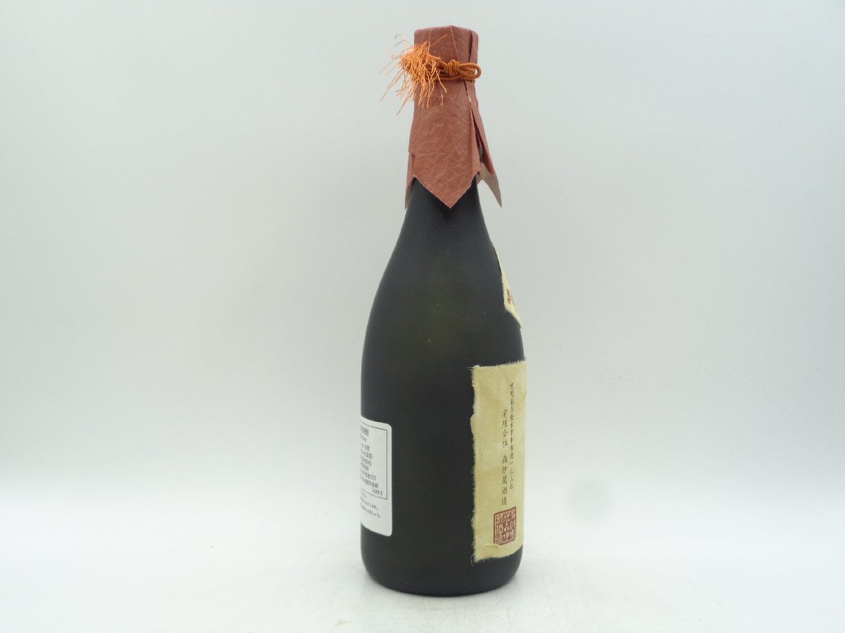 森伊蔵 本格焼酎 かめ壺焼酎 ゴールドラベル 720ml 25度 箱入 未開封 古酒 P25800_画像5