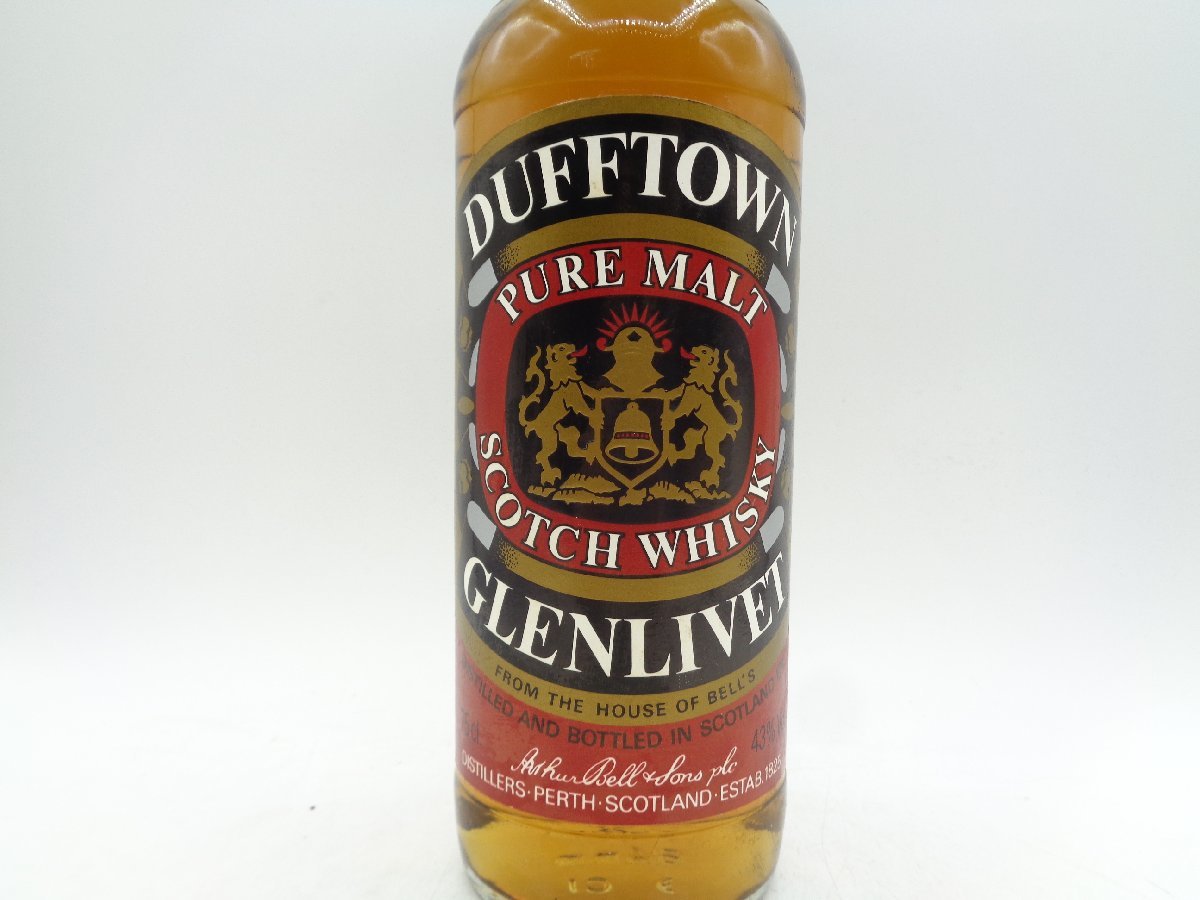 DUFFTOWN GLENLIVET 8年 ダフタウン グレンリベット スコッチ ウイスキー 箱入 未開封 古酒 P25849_画像6