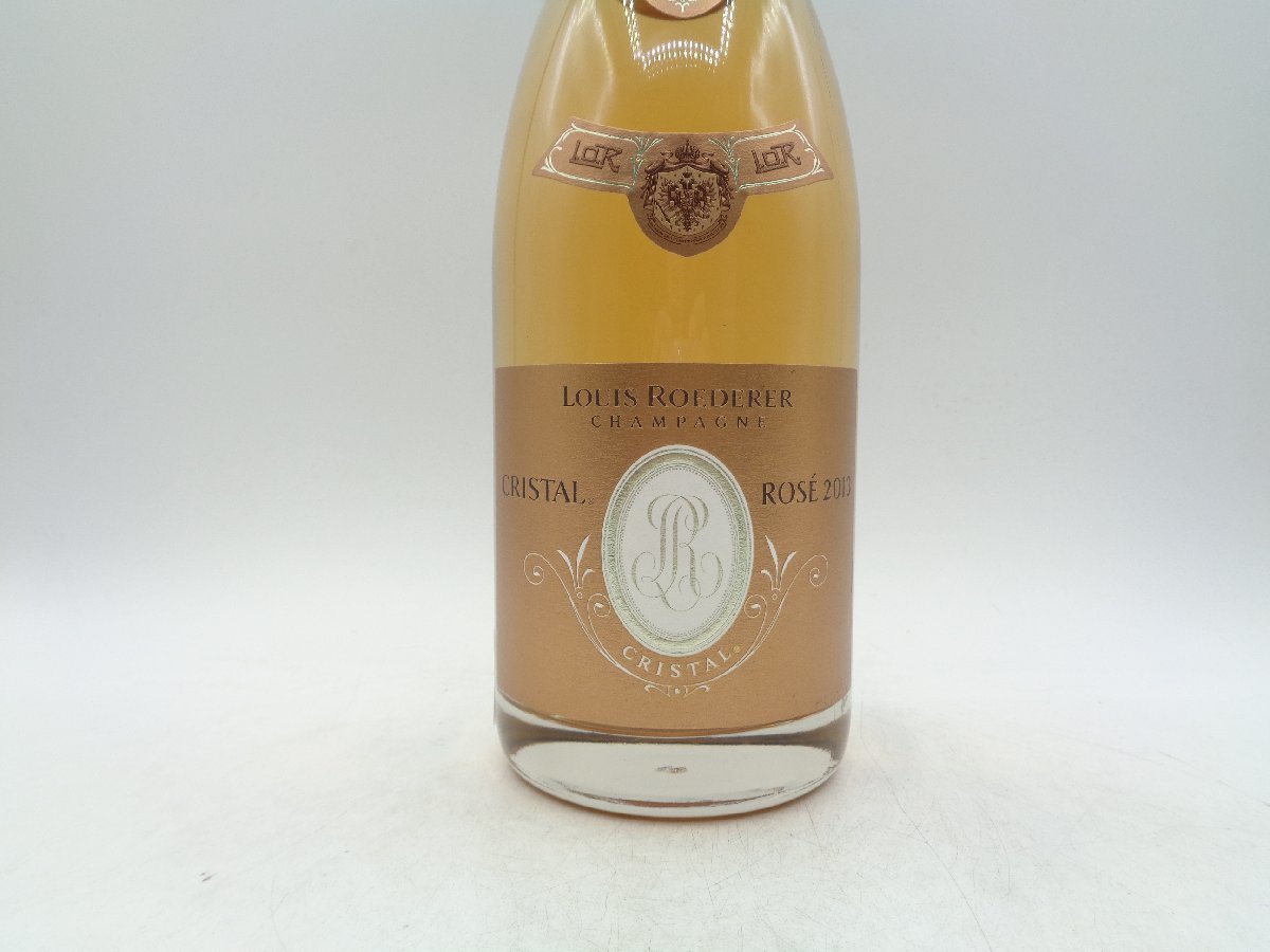 LOUIS ROEDERER CRISTAL ROSE 2013 ルイ ロデレール クリスタル ロゼ ブリュット シャンパン 未開封 古酒 X242788_画像5