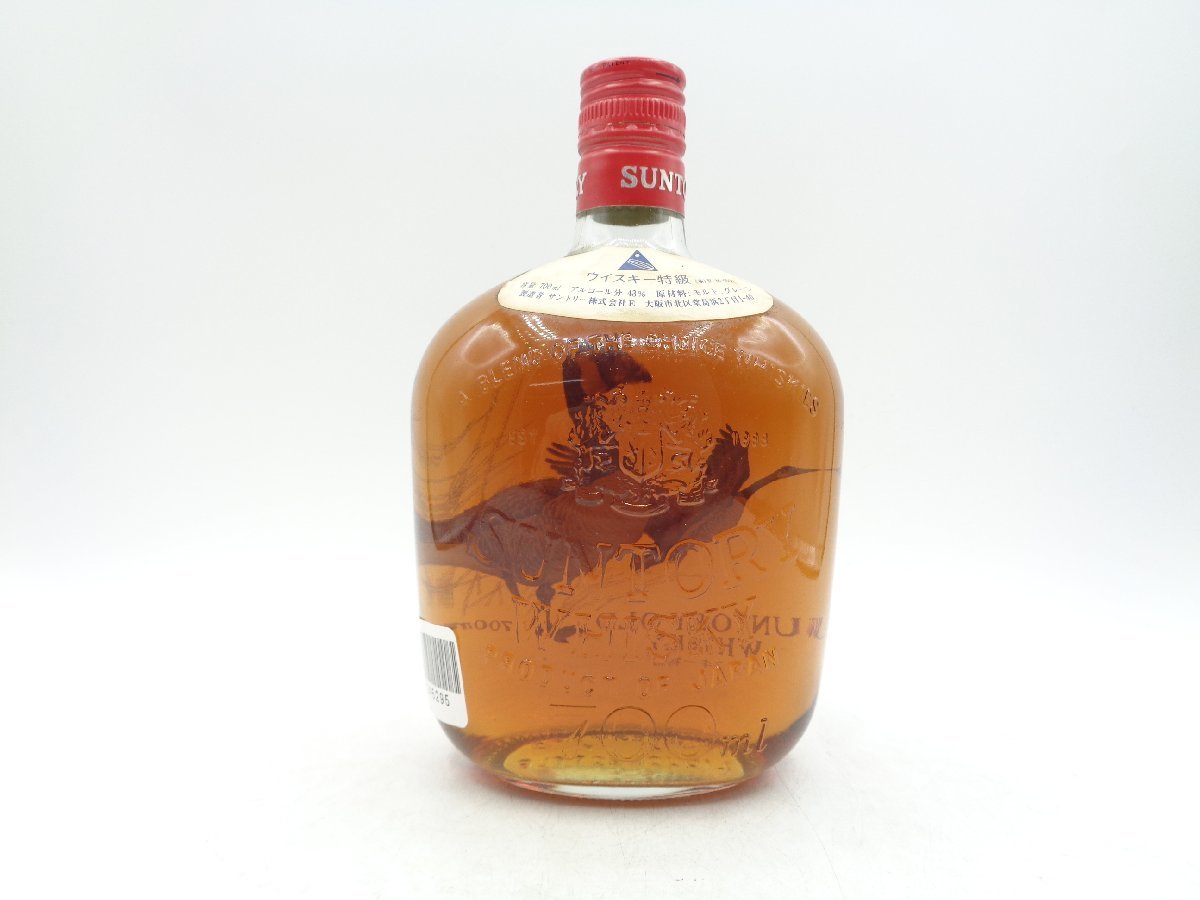 SUNTORY WHISKY OLD サントリー オールド つくばエキスポ '85 バードボトル カナダグース ウイスキー 特級 700ml 43％ 未開栓 古酒 X245295_画像3