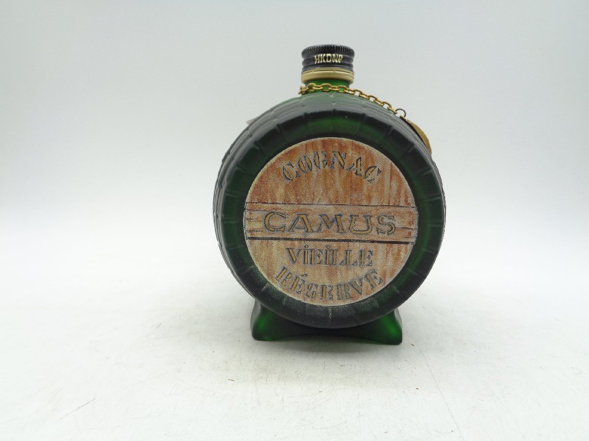 CAMUS VIEILLE RESERVE カミュ ヴィエイユ リザーブ 樽型ボトル ブランデー 未開封 古酒 J675_画像4