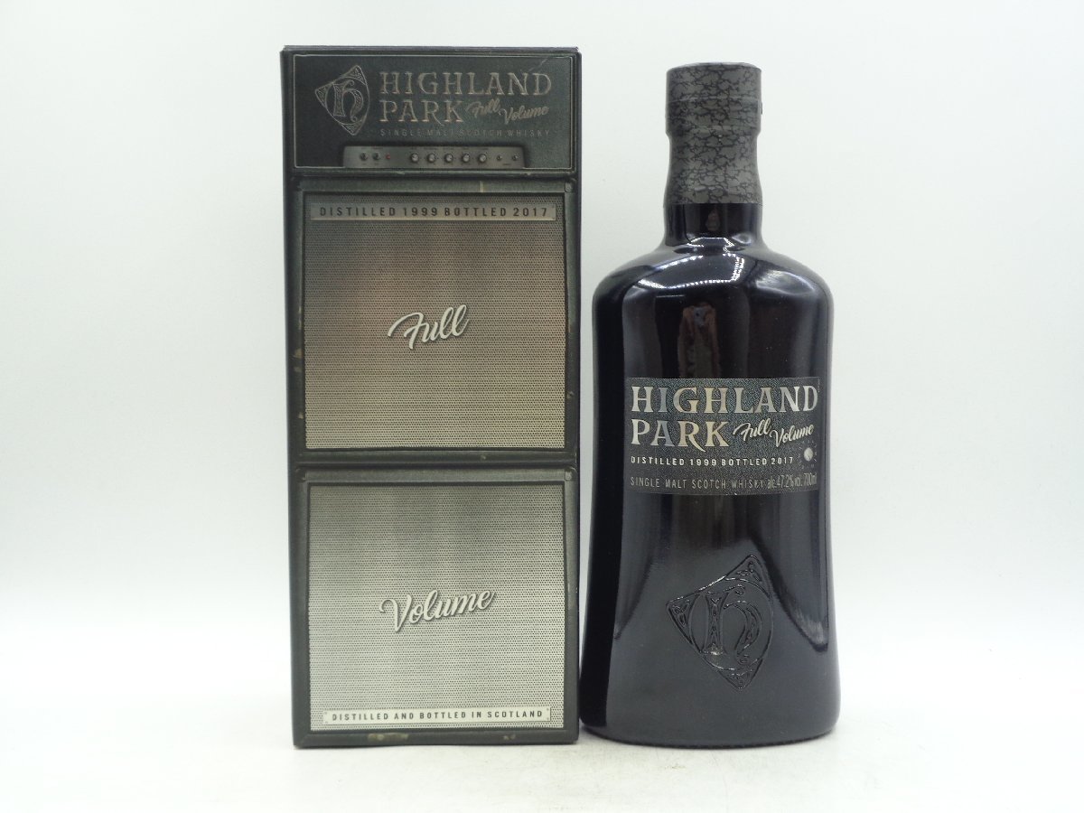 HIGHLAND PARK Full Volume ハイランドパーク フル ボリューム シングルモルト スコッチ ウイスキー 箱入 700ml 47,2% X244339_画像1