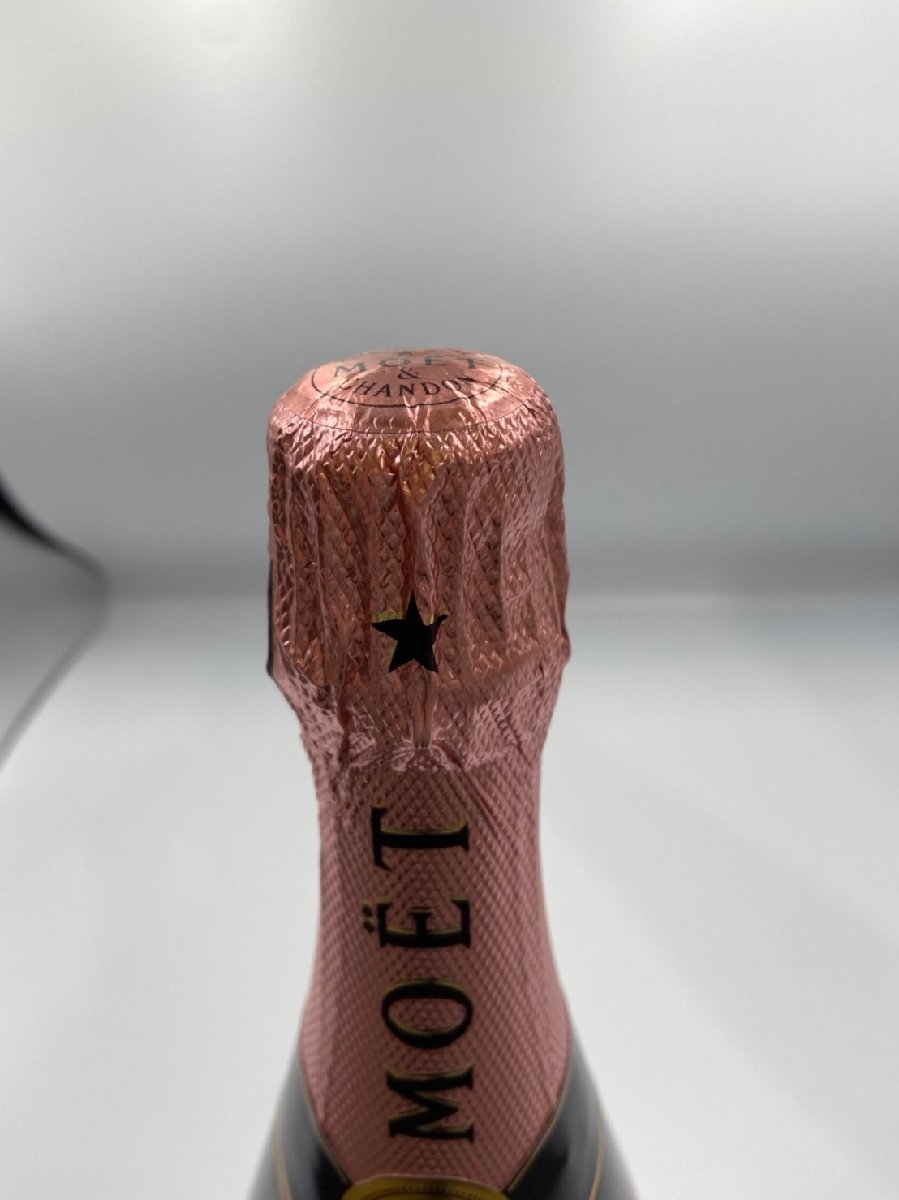 ST 【同梱不可】Moet&chandon モエ エ シャンドン ロゼ インペリアル シャンパン 750ml 12％ 箱 未開栓 古酒 Z020146_画像6