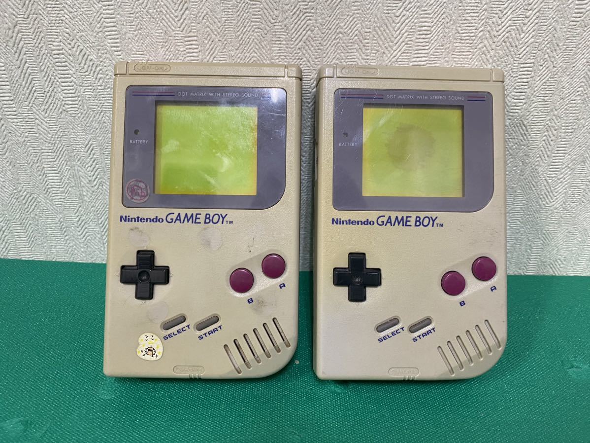 □ジャンク Nintendo GAME BOY DMG-01 2台まとめて 初代ゲームボーイ 任天堂 _画像1