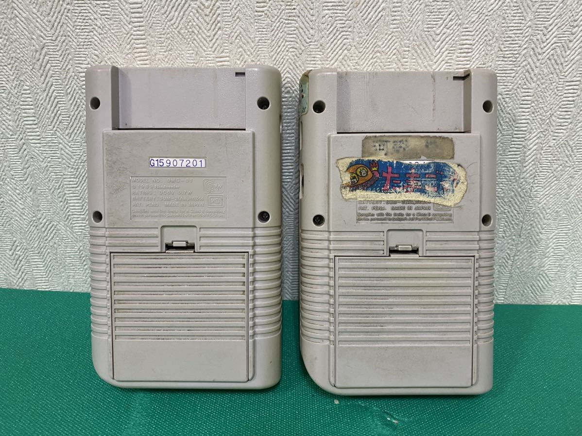 □ジャンク Nintendo GAME BOY DMG-01 2台まとめて 初代ゲームボーイ 任天堂 _画像4